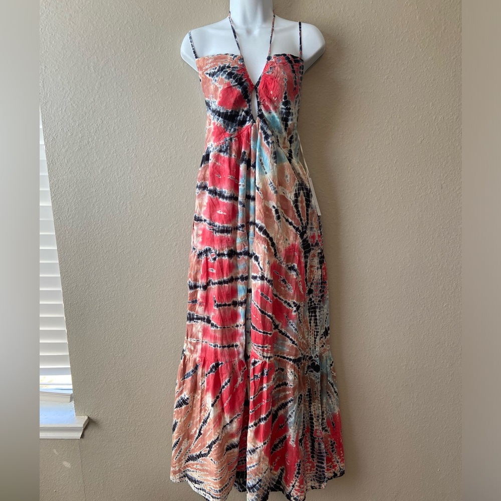 Young Fabulous & Broke Multi Color Maxi Dress - Picture 3 of 8